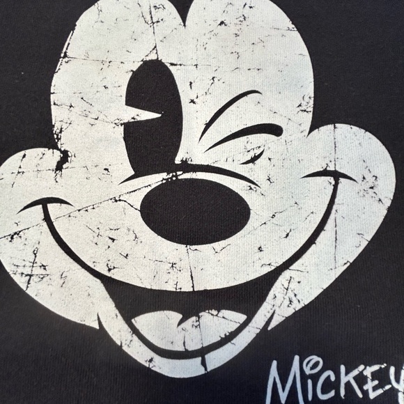 Absolute Cult Other - Mickey Mouse Black Sweatshirt